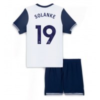 Fotbalové Dres Tottenham Hotspur Dominic Solanke #19 Dětské Domácí 2024-25 Krátký Rukáv (+ trenýrky)